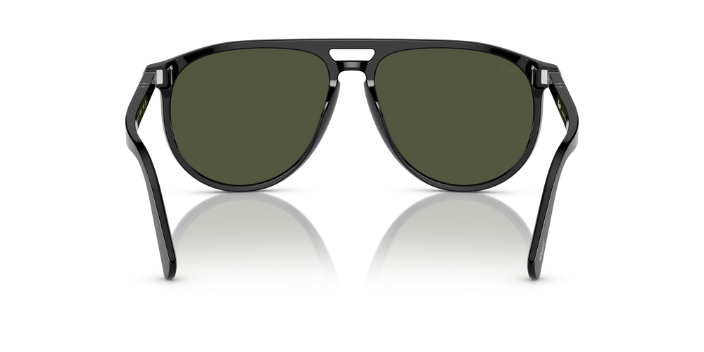 Persol PO3311S mit Schwarz Gestell und Grün Gläsern - Bild 5