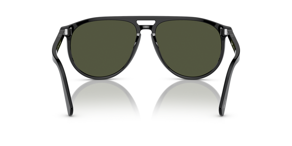 Persol PO3311S mit Schwarz Gestell und Grün Gläsern - Bild 5