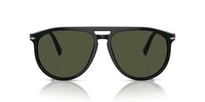 Persol PO3311S mit Schwarz Gestell und Grün Gläsern - Bild 2
