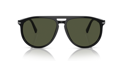 Persol PO3311S mit Schwarz Gestell und Grün Gläsern - Bild 2