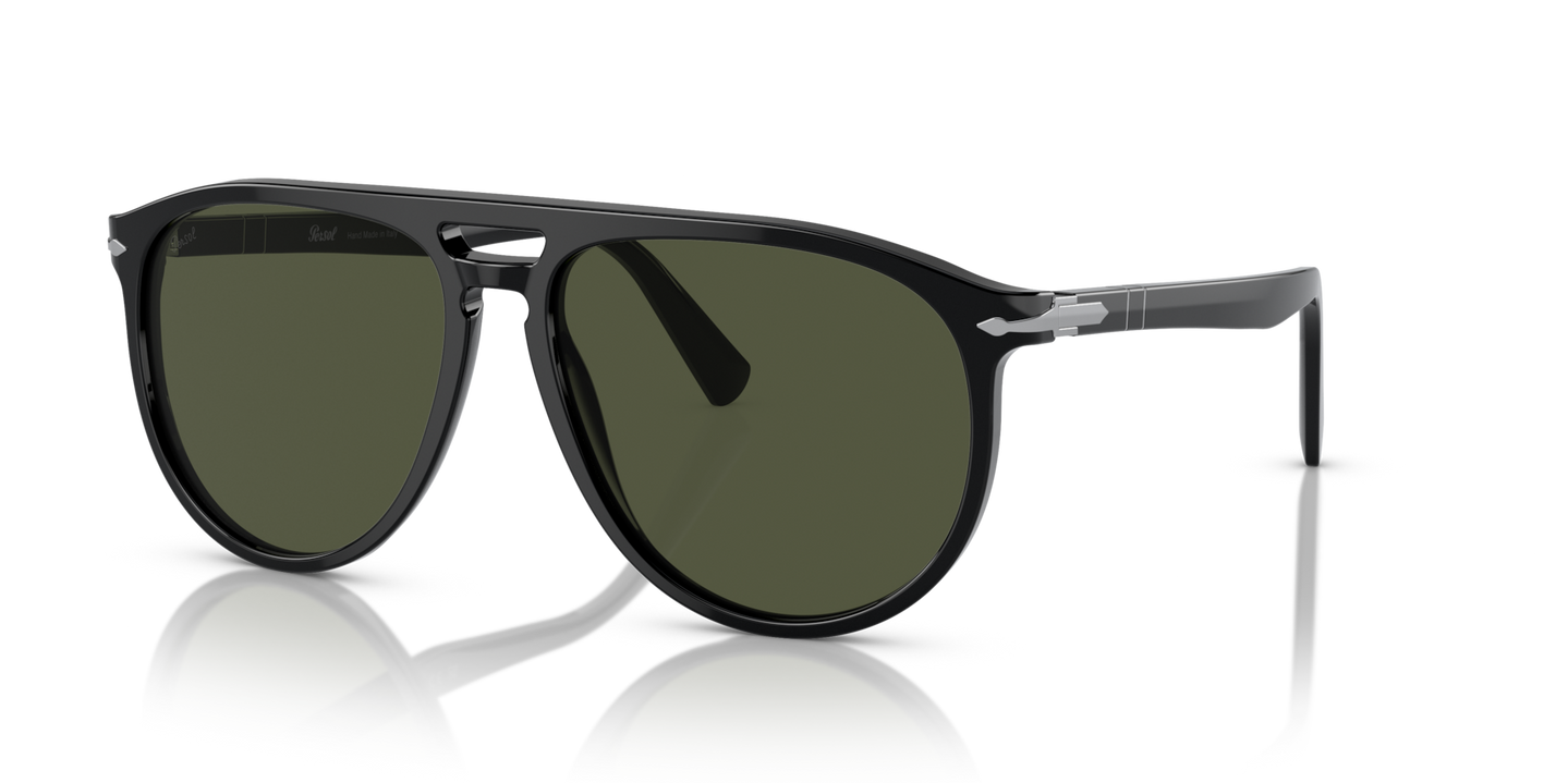 Persol PO3311S con Montura Negro y Lentes Verde - Imagen 1