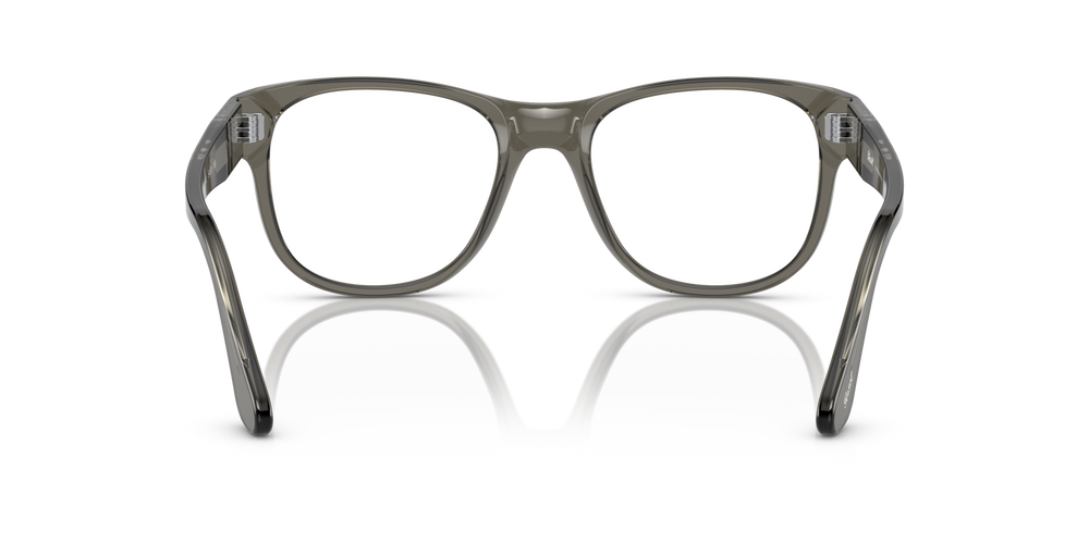 Persol PO3312V with Transparent Taupe Gray Frame - Image 5