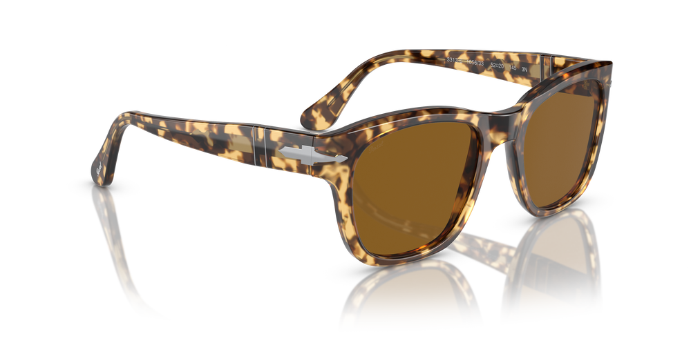 Persol PO3313S with Brown/Beige Tortoise Frame and Brown Lenses - Image 3
