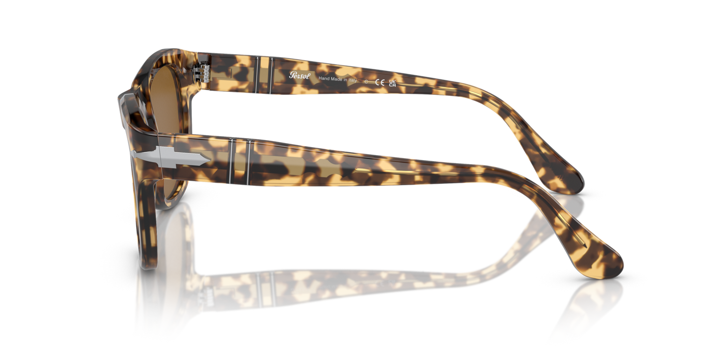 Persol PO3313S com armação Tartaruga Castanho/Bege e lentes Castanho - Imagens 1
