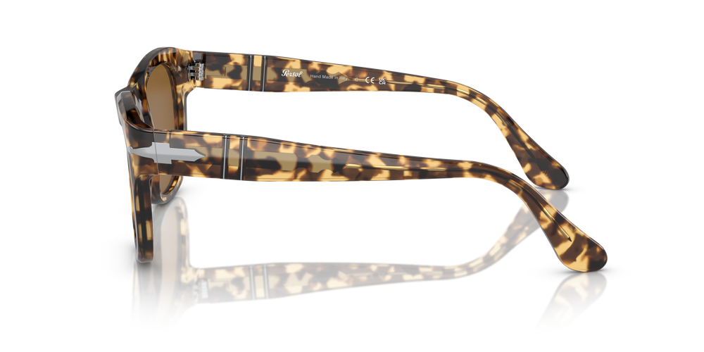 Persol PO3313S with Brown/Beige Tortoise Frame and Brown Lenses - Image 4