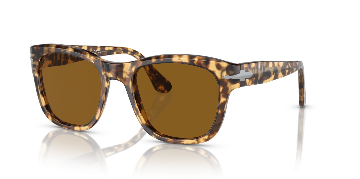 Persol PO3313S with Brown/Beige Tortoise Frame and Brown Lenses - Image 1