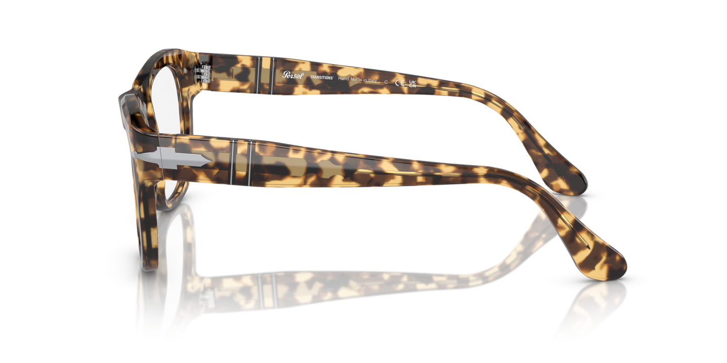 Persol PO3313S - Transitions® con Montura Habana y Lentes Marrón - Imagen 1