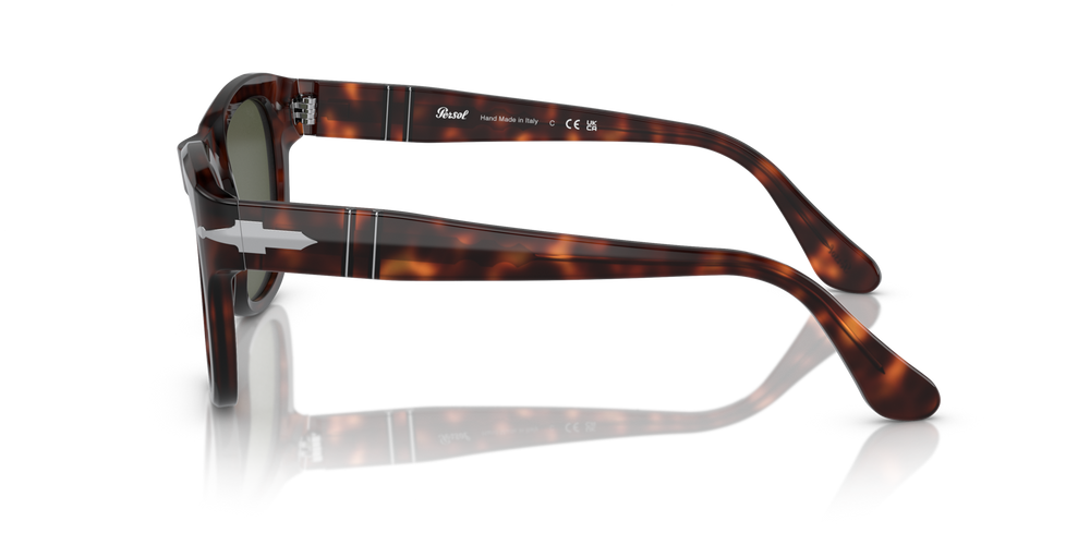 Persol PO3313S con Montatura Tartarugato Marrone e Lenti Verde - Immagine 4