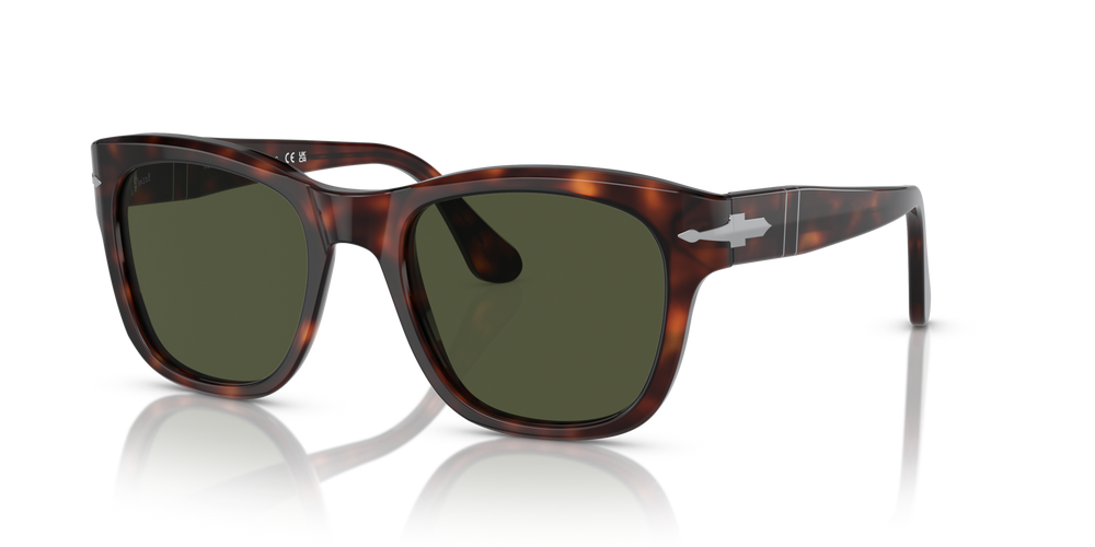 Persol PO3313S con Montatura Tartarugato Marrone e Lenti Verde - Immagine 1