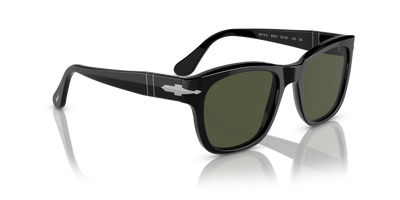 Persol PO3313S mit Schwarz Gestell und Grün Gläsern - Bild 3
