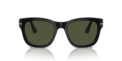 Persol PO3313S mit Schwarz Gestell und Grün Gläsern - Bild 2