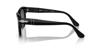 Persol PO3313S mit Schwarz Gestell und Grün Gläsern - Bild 4