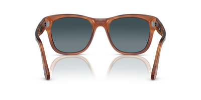 Persol PO3313S avec Monture Terre de Sienne et Verres Bleu - Image 5