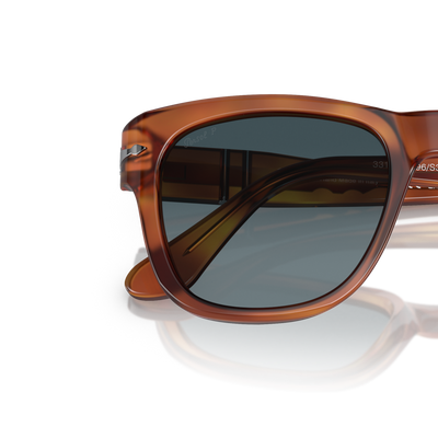 Persol PO3313S with Terra Di Siena Frame and Blue Lenses – Variant Image