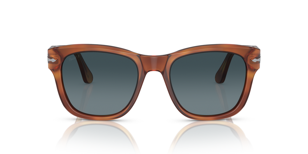 Persol PO3313S with Terra Di Siena Frame and Blue Lenses - Image 2