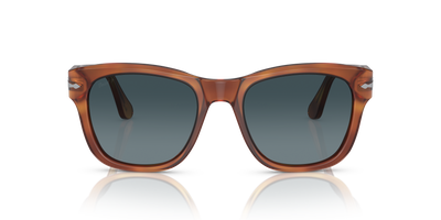 Persol PO3313S avec Monture Terre de Sienne et Verres Bleu - Image 2