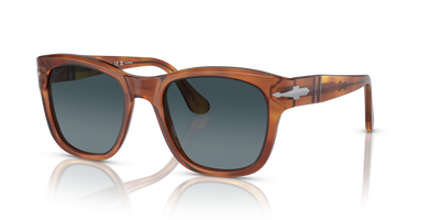 Persol PO3313S with Terra Di Siena Frame and Blue Lenses - Image 1