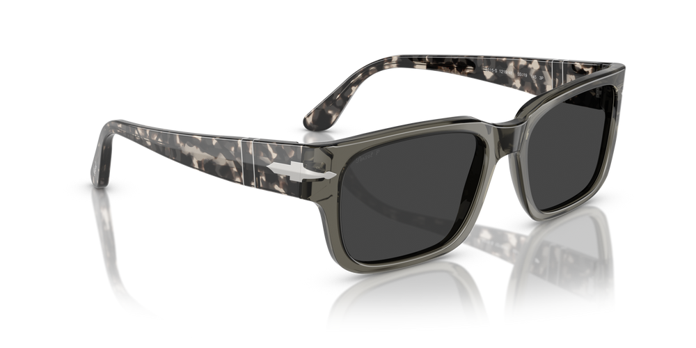 Persol PO3315S con Montatura Fumo e Lenti Nero - Immagine 3