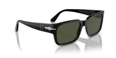 Persol PO3315S with Black Frame and Green Lenses - Image 3