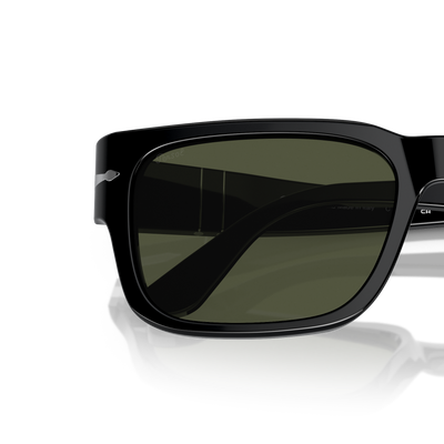 Persol PO3315S with Black Frame and Green Lenses – Variant Image