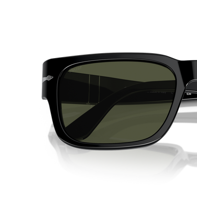 Persol PO3315S com armação Preto e lentes Verde – Versão da imagem