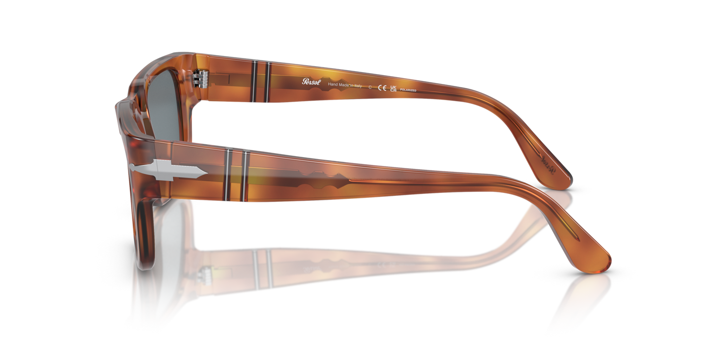 Persol PO3315S con Montatura Terra di Siena e Lenti Blu - Immagine 1