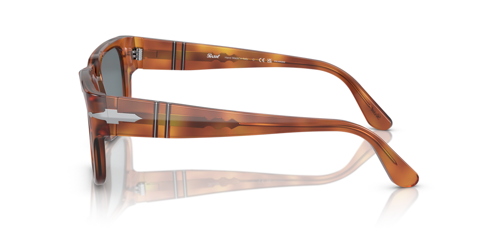 Persol PO3315S con Montatura Terra di Siena e Lenti Blu - Immagine 4