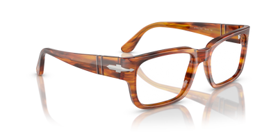 Persol PO3315V avec Monture Rayé Marron - Image 3