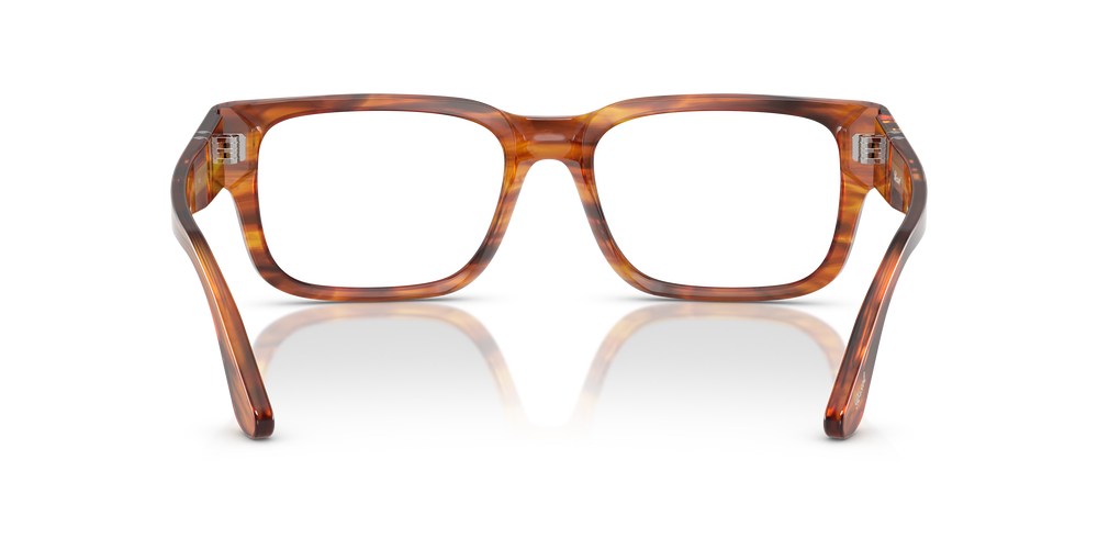 Persol PO3315V con Montatura Striato Marrone - Immagine 5