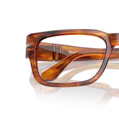 Persol PO3315V with Striped Brown Frame – Variant Image