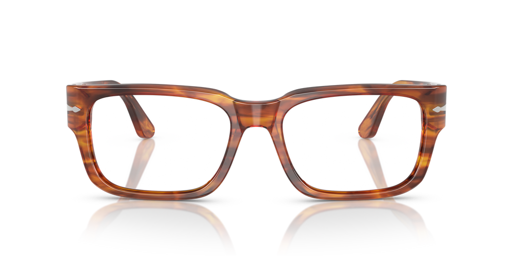 Persol PO3315V with Striped Brown Frame - Image 2
