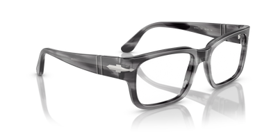Persol PO3315V with Striped Grey Frame - Image 3