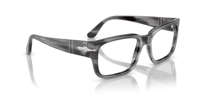 Persol PO3315V with Striped Grey Frame - Image 3