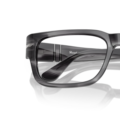 Persol PO3315V with Striped Grey Frame – Variant Image