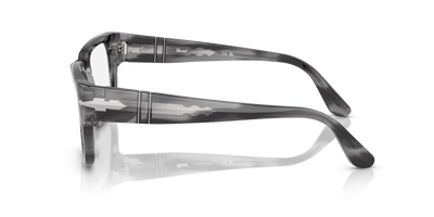 Persol PO3315V with Striped Grey Frame - Image 4
