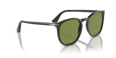 Persol PO3316S avec Monture Vert foncé mat et Verres Vert - Image 3