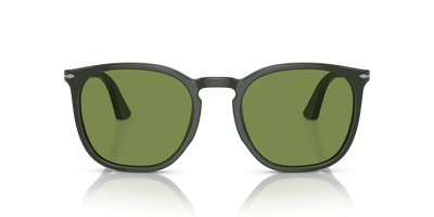 Persol PO3316S avec Monture Vert foncé mat et Verres Vert - Image 2