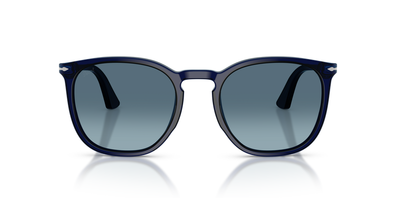 Visit PO3316S with Cobalto Frame and Blue Lenses