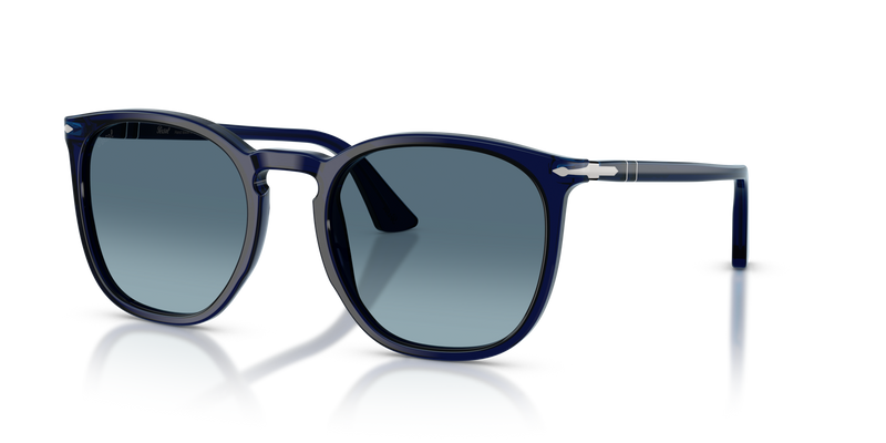 Visit PO3316S with Cobalto Frame and Blue Lenses