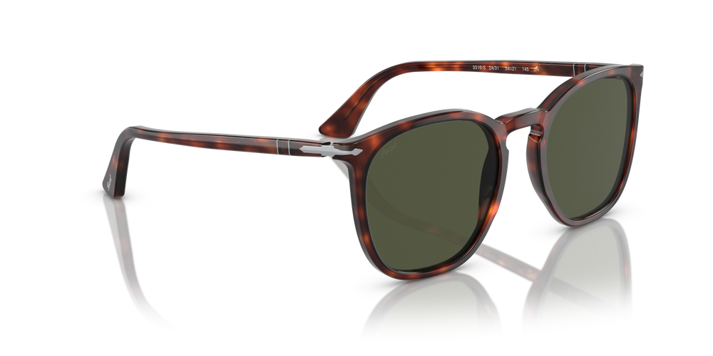 Persol PO3316S mit Havana Gestell und Grün Gläsern - Bild 3