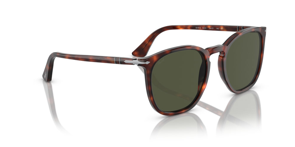 Persol PO3316S mit Havana Gestell und Grün Gläsern - Bild 3