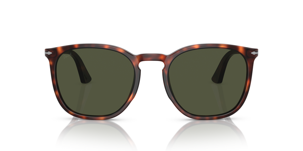Persol PO3316S mit Havana Gestell und Grün Gläsern - Bild 2