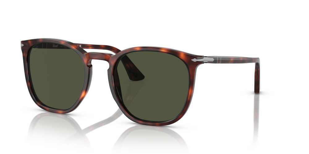 Persol PO3316S mit Havana Gestell und Grün Gläsern - Bild 1
