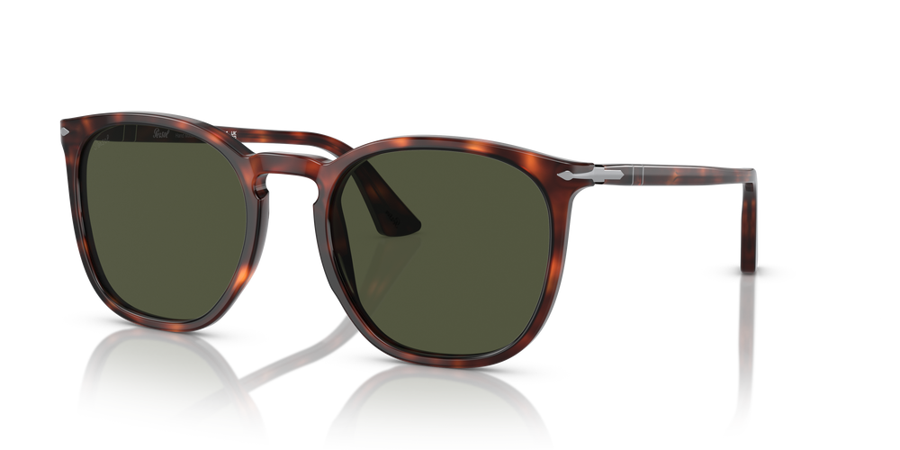 Persol PO3316S with Havana Frame and Green Lenses - Image 1