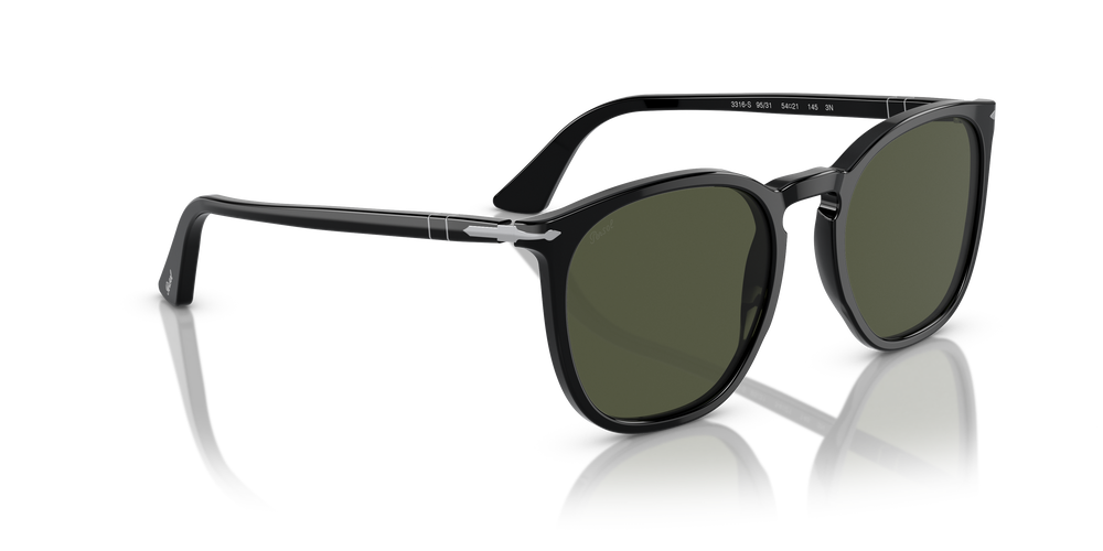 Persol PO3316S with Black Frame and Green Lenses - Image 3