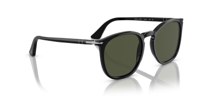 Persol PO3316S with Black Frame and Green Lenses - Image 3