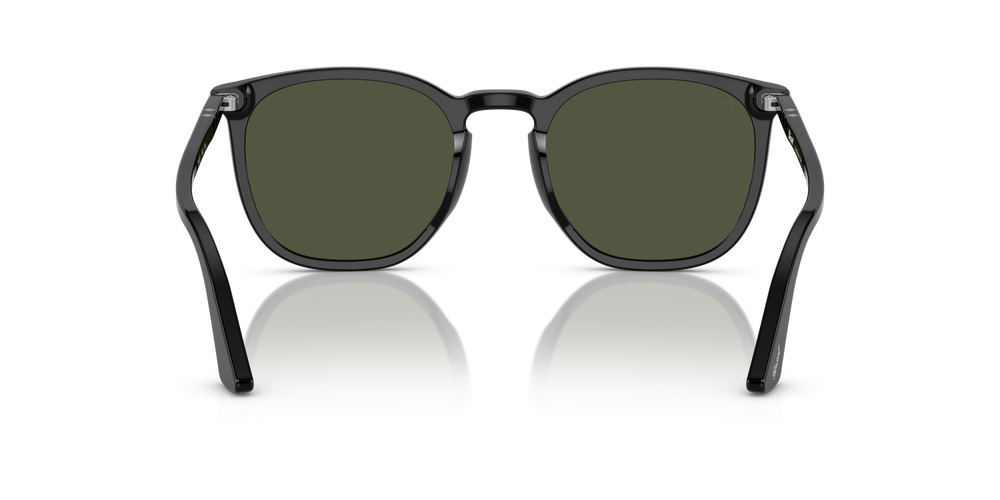 Persol PO3316S mit Schwarz Gestell und Grün Gläsern - Bild 5