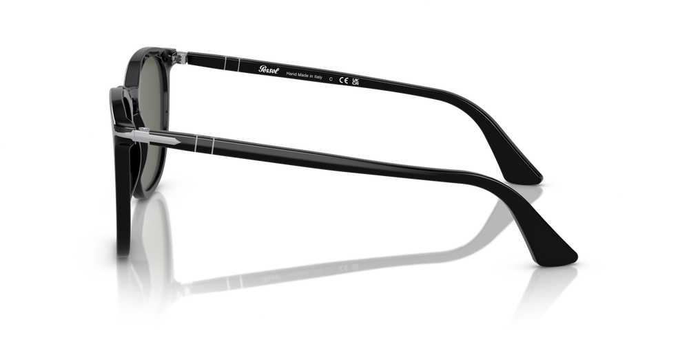Persol PO3316S mit Schwarz Gestell und Grün Gläsern - Bild 4