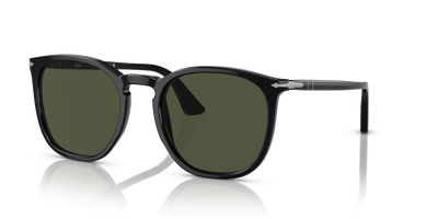 Persol PO3316S with Black Frame and Green Lenses - Image 1