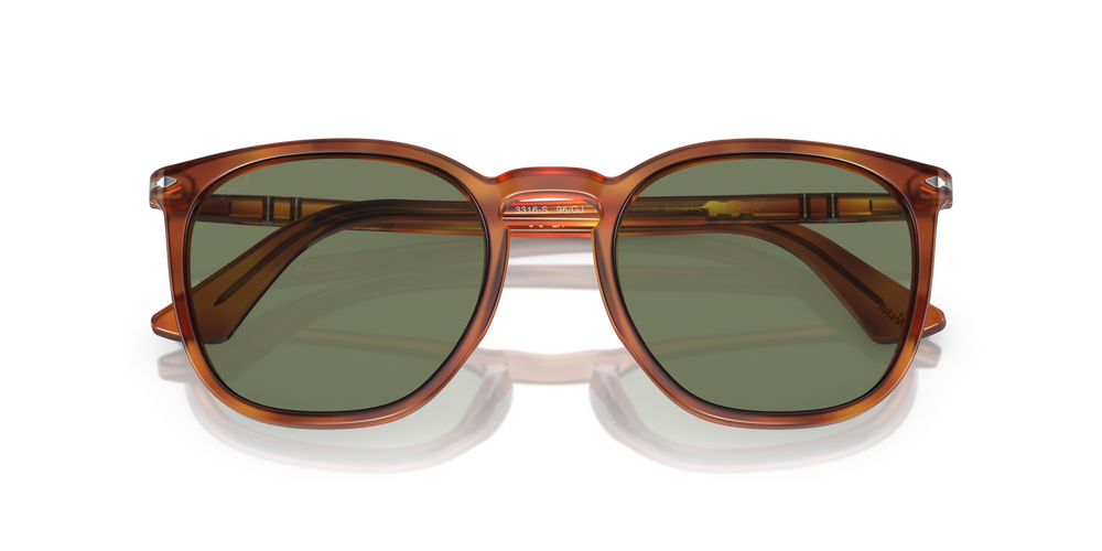 Persol PO3316S - Transitions® con Montatura Terra di Siena e Lenti Verde - Immagine 6